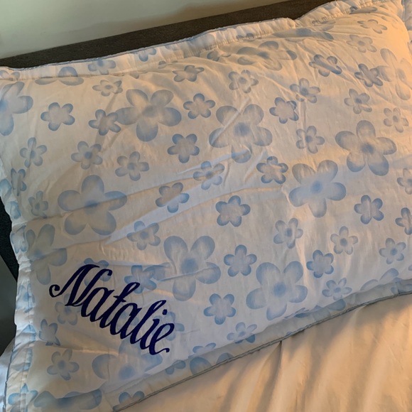 Standard pillow sham engraved with Natalie. - Picture 1 of 4